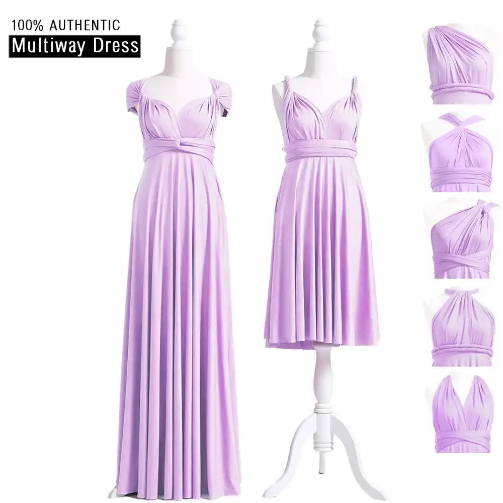 lavender infinity dress