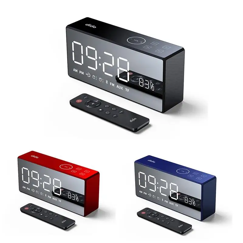 DiDo X9 Mini Card зеркало FM Аудио зарядки радио сигнал тревоги комплект дистанционного