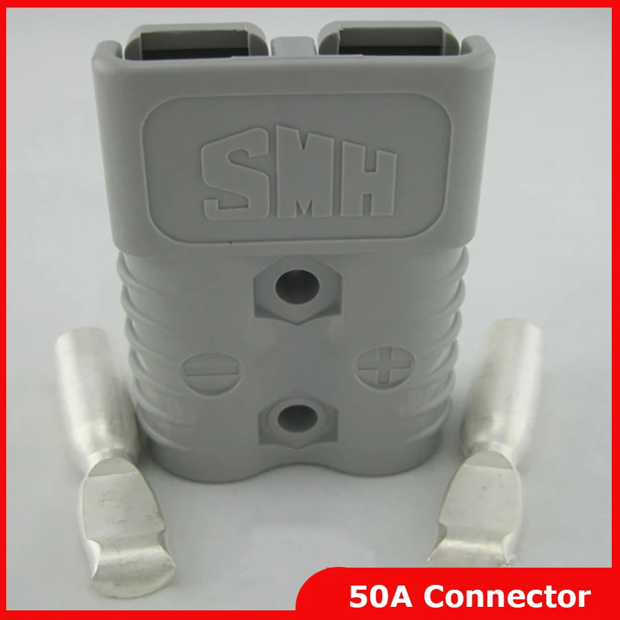 Discounts Price 20sets New battery 50A 600V battery plug ups battery connector 50A 600V Large current to UPS battery inserted terminals