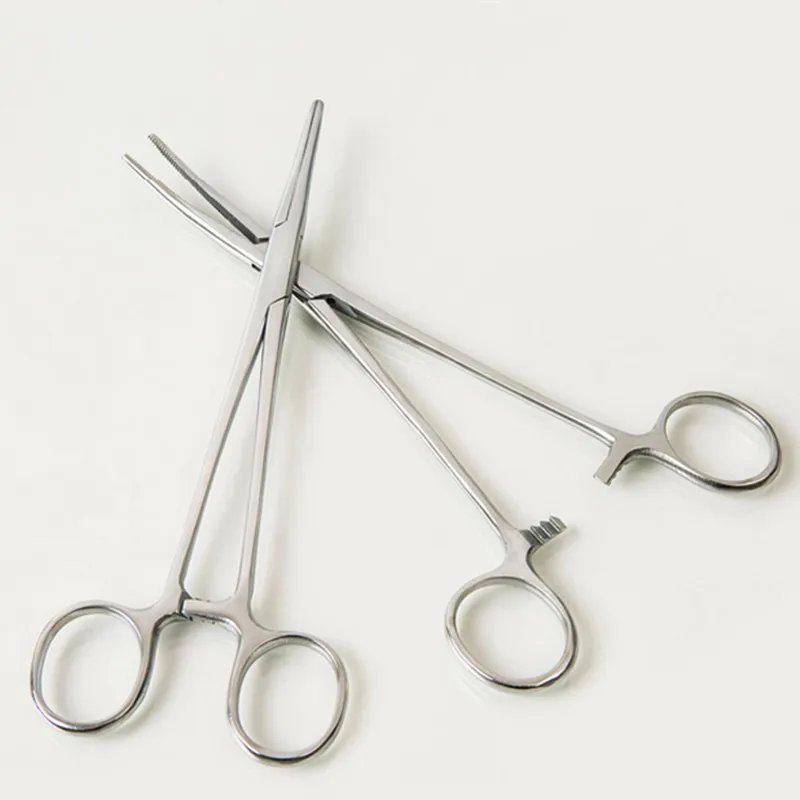 Dental Orthodontic Mosquito Forcep 12.5cm Straight Stainless Steel