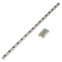 Mini for 12mm Linear Guide MGN12 400mm linear rail MGN12C Long linear carriage for CNC X Y Z Axis 3d printer part 9mm for linear guide mgn9 550mm l 550mm for linear rail way mgn9c or mgn9h for long linear carriage for cnc x y z axis