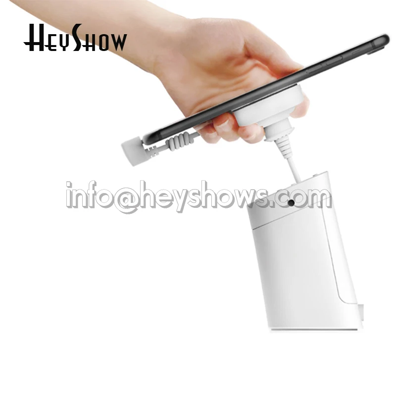 

Charging Mobile Smartphone/iPad Security Burglar Alarm System Display Stand iPhone Cellphone Tablet Anti-theft Device With Clamp