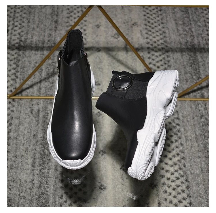 Botas Femenino Cuero Corto Moda Caliente Marca as Pic Sapato Cremallera Mujer Pic Estrella Diseño Hebilla Las Zapatos Lado Mujeres Pista Cinturón De Metal As wZTHICxq