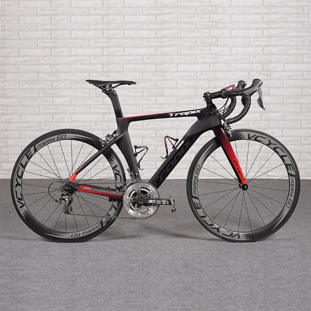 60 700c jalan sepeda carbon wheelset 