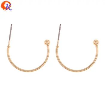 

Cordial Design 100Pcs 15*21MM Jewelry Accessories/Earrings Stud/DIY Jewelry Making/Round Shape/Hand Made/Earring Findings
