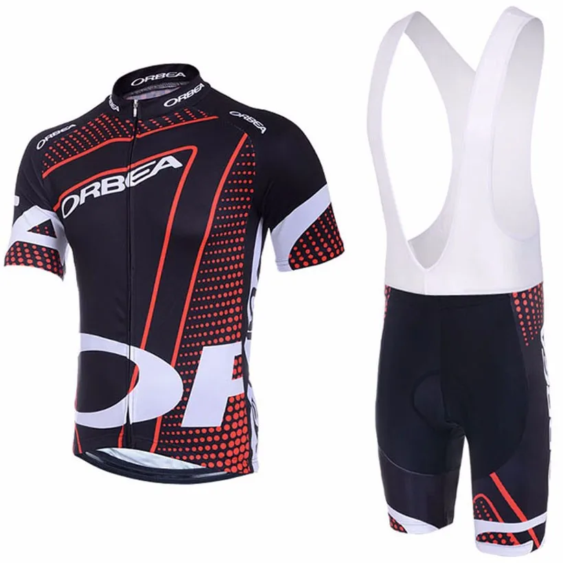 

Team 2017 ORBEA Cycling jersey and bike shorts set quick-dry red bike clothing MTB Ropa Ciclismo Blue Bicycling maillot Culotte