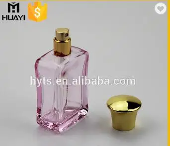 Высококачественная прозрачная 50 мл стеклянная бутылка для духов для косметической упаковки