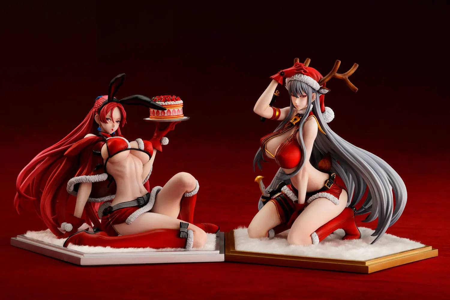 

Game Valkyria Chronicles Selvaria Bles and Juliana Eberhardt X'mas Party Vertex Sexy Girls PVC Action Figures Toy