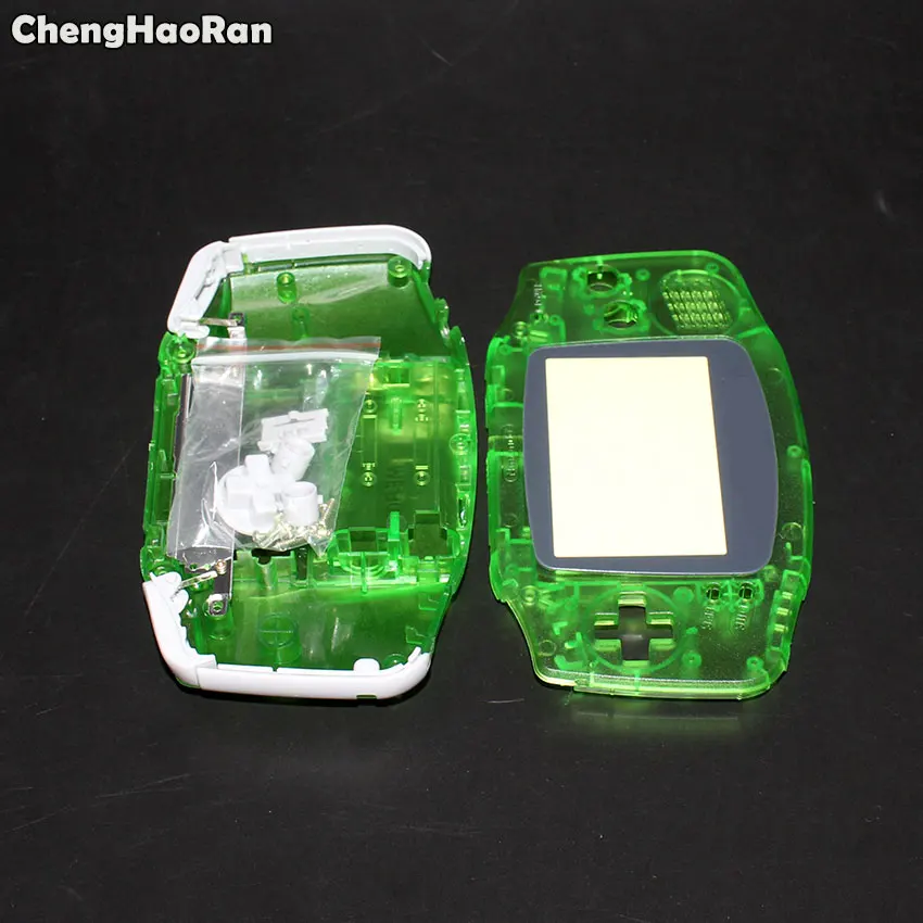 ChengHaoRan For Gameboy Advance Shell Complete Housing Case Shell for Nintendo GBA Housing Case Console Buttons Screw Driver