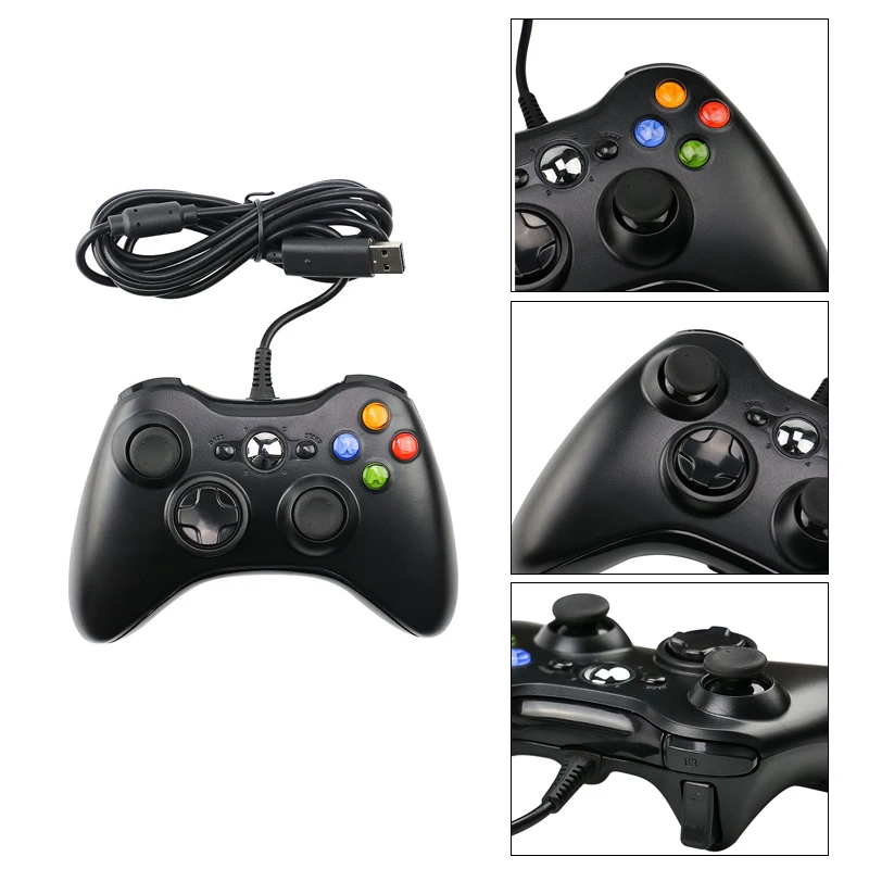 Геймпад для Xbox 360 проводной контроллер XBOX джойстик игровой геймпад