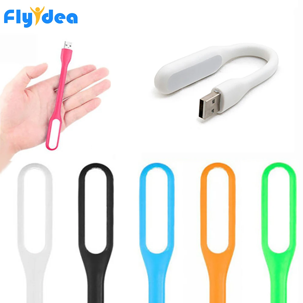 

LED Children's Bedroom Reading lamp Mini Flexible USB Night Light Novel Eye protection Laptop Notebook Power Bank Table lamp