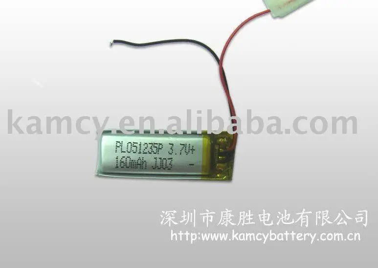 3.7V 160mah Rechargeable li polymer battery pack high quality | Электроника