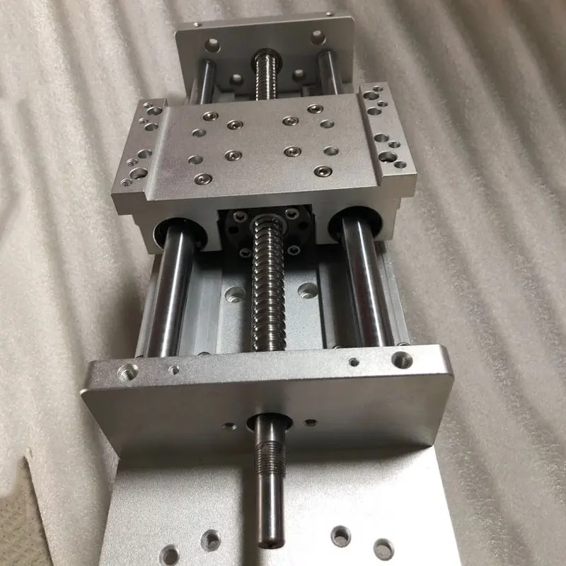 Details about / Linear Manual Rail Guide Cross Sliding Table SFU1605 Travel 200mm//400mm XYZ Axis