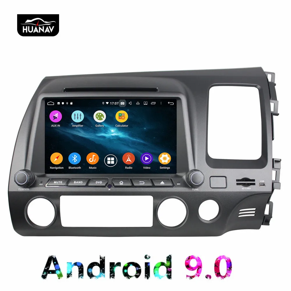 Perfect DSP Android 9.0 Car DVD Player GPS navigation For Honda Civic 2006-2012 Right Hand Driving radio player Auto multimidia stereo 4 Perfect DSP Android 9.0 Car DVD Player GPS navigation For Honda Civic 2006-2012 Right Hand Driving radio player Auto multimidia stereo 4