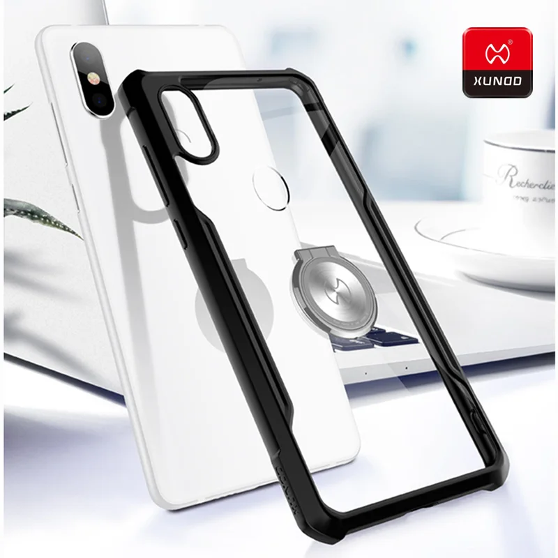 

Original Luxury Soft Silicone Case For Xiaomi mi8 SE mi8 Explorer Version Transparent Finger Ring Cover Case Magnetic car holder