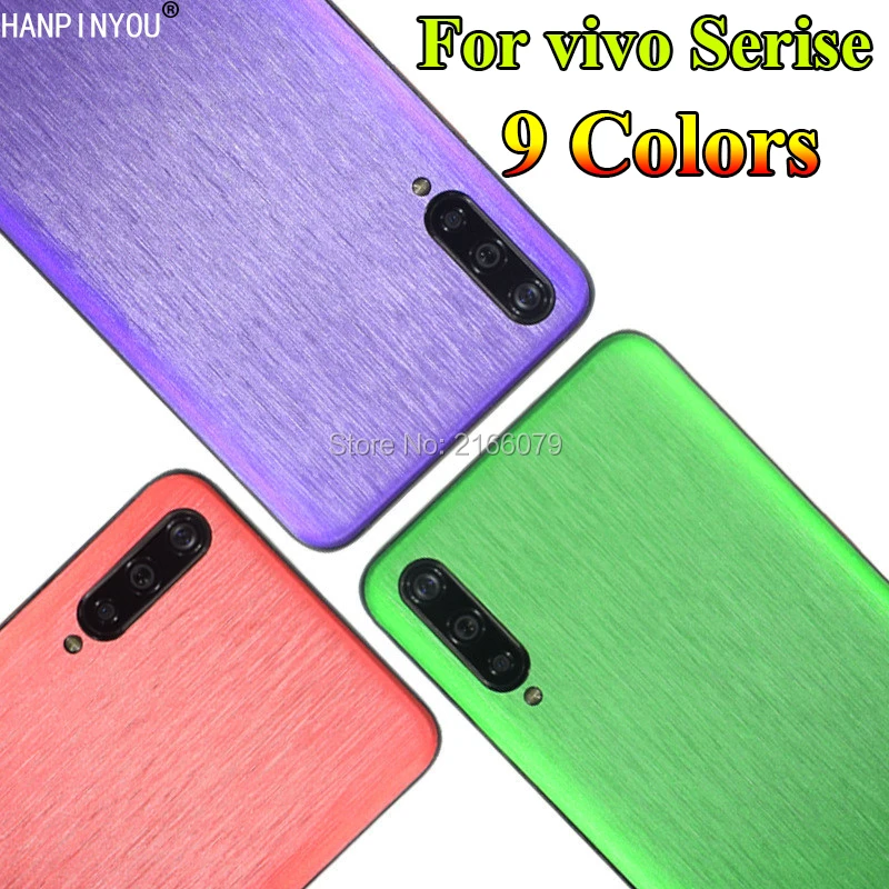 ДЛЯ vivo X27 IQOO S1 Pro X23 X21UD Nex A S Z3 задняя матовая металлическая наклейка для кожи
