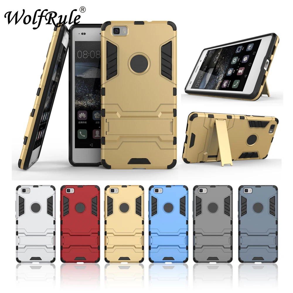 bevroren lawaai wervelkolom For Cover Huawei P8 lite Case for Huawei P8 lite Silicone Rubber Robot  Armor Back Phone Cover Case for Huawei P8 lite ALE-L21