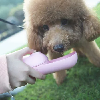 

Dog Water Bottle Portable Mini Pet Water Cup for Dogs/Cats Slide Dog Water Container Pet Drinking Bowls Outdoor Travel 350ML