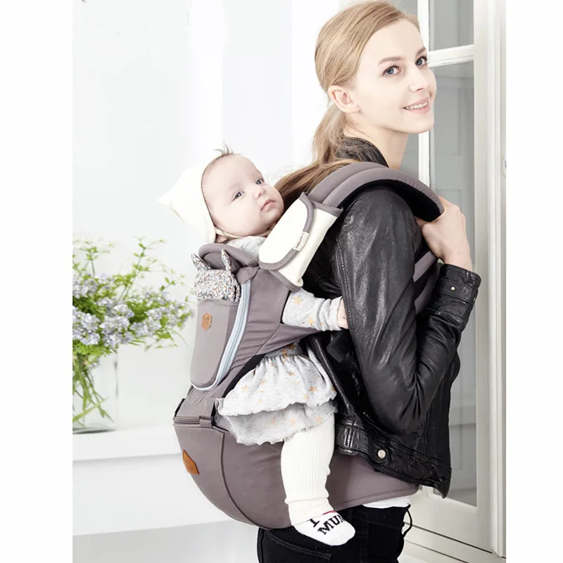 1 шт. эргономичный Baby Carrier анти-шок рюкзак хип сиденье для малышей съемная ребенка слинг стул талии ребенка 5 цветов