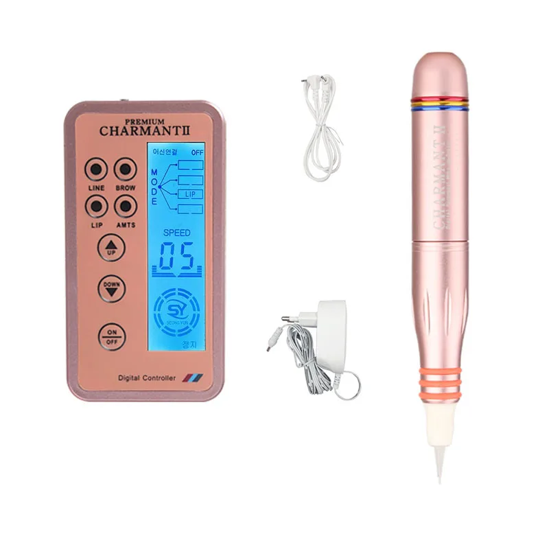 

Charmanent Permanent Makeup Machine for Eyebrows Eyeliner Lip Beauty Rotary Motor For Tatoo MTS With Speed Control