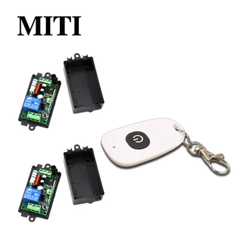 

AC110V 220V 1CH RF Wireless Remote Control Switch System 1pcs Transmitter +2pcs Receiver in Good Quality