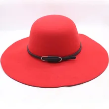 Модная шляпа Федора для взрослых шерсть мягкая с широкими полями зимняя шапка Sombreros теплые фетровые котелки для женщин и мужчин