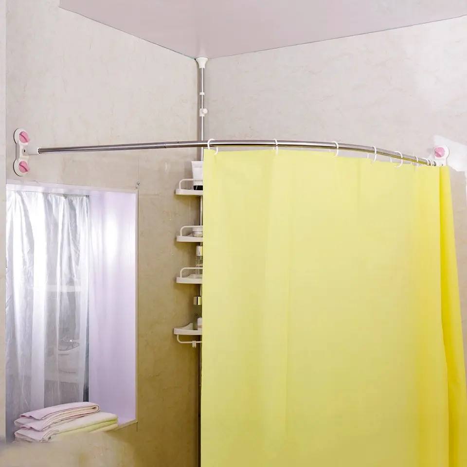 Bath Shower Curtain Rail Over Decoredo