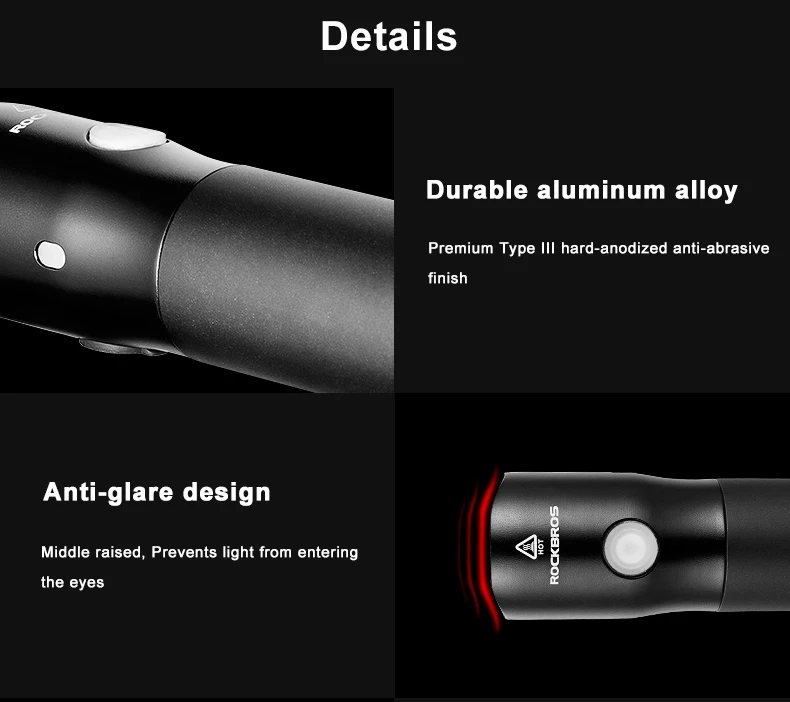 Top ROCKBROS Bicycle Front Light Power Bank Waterproof USB Rechargeable Bike Lamp Side Warning Flashlight 700 Lumen 2000mAh 5 Modes 17 Top ROCKBROS Bicycle Front Light Power Bank Waterproof USB Rechargeable Bike Lamp Side Warning Flashlight 700 Lumen 2000mAh 5 Modes 17