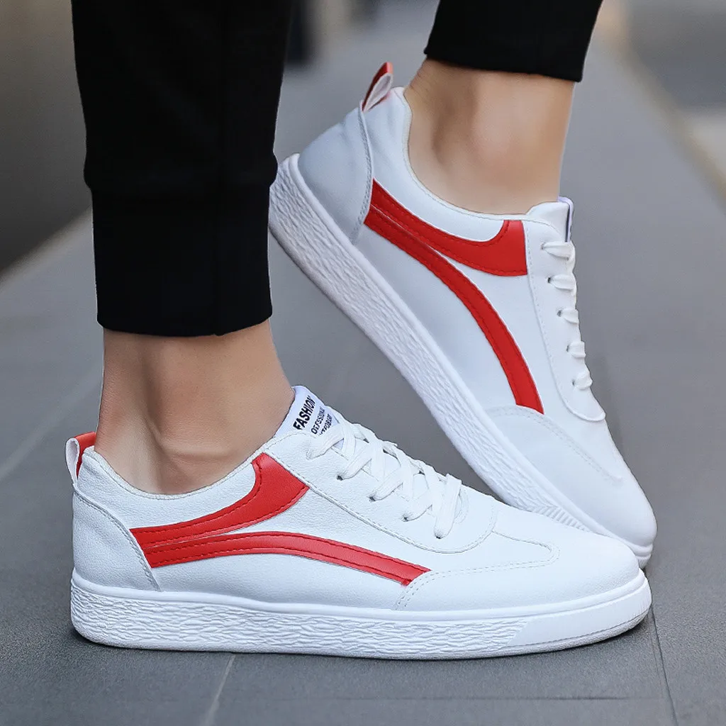 Men's Spring Student Leisure All-Matching Small White Shoes Board casual shoes men sneakers sport shoes men 2018 Men's Spring Student Leisure All-Matching Small White Shoes Board casual shoes men sneakers sport shoes men 2018