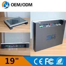 19 inch touch screen Resolution 1280x1024 pc all in one computer Industrial Computer with Intel D525