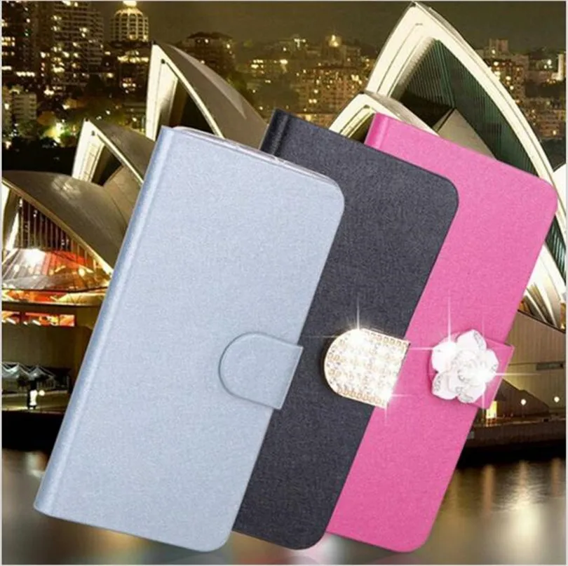 

Flip Stand Book Style Silk Case Capa Funda For LG K8 Lte K350 K350E K350N 5.0" K 8 Phone Case Protection Shell
