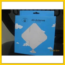 35DBI 4G LTE комнатная антенна(два CRC9 разъёмов) 2 м кабель для huawei zte 4G LTE модем-маршрутизатор