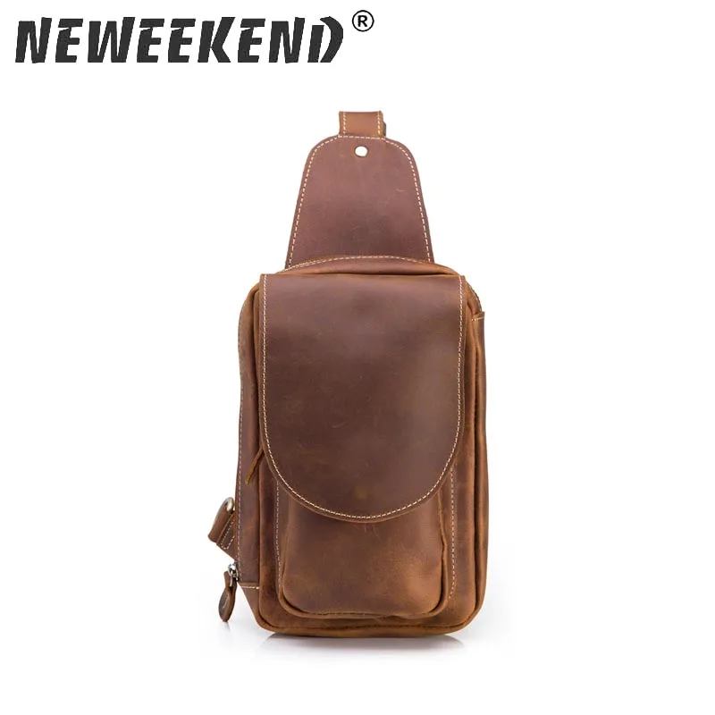 

2018 Fashion Genuine Leather Crossbody Bags Men Casual Messenger Bag Small Brand Designer Male Shoulder Bag YG9800