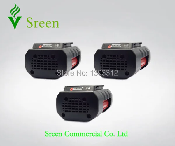 

3PCS 4000mAh Rechargeable Power Tool Lithium ion Battery Replacement for Bosch 36V 2 607 336 003 BAT836 BAT840 D-7077 GSR36V