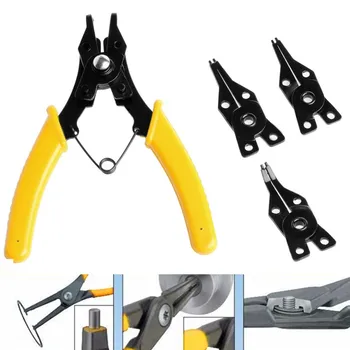 

4in1 Snap Ring Plier Circlip Combination Retaining Clip Pliers Hand Tool Set