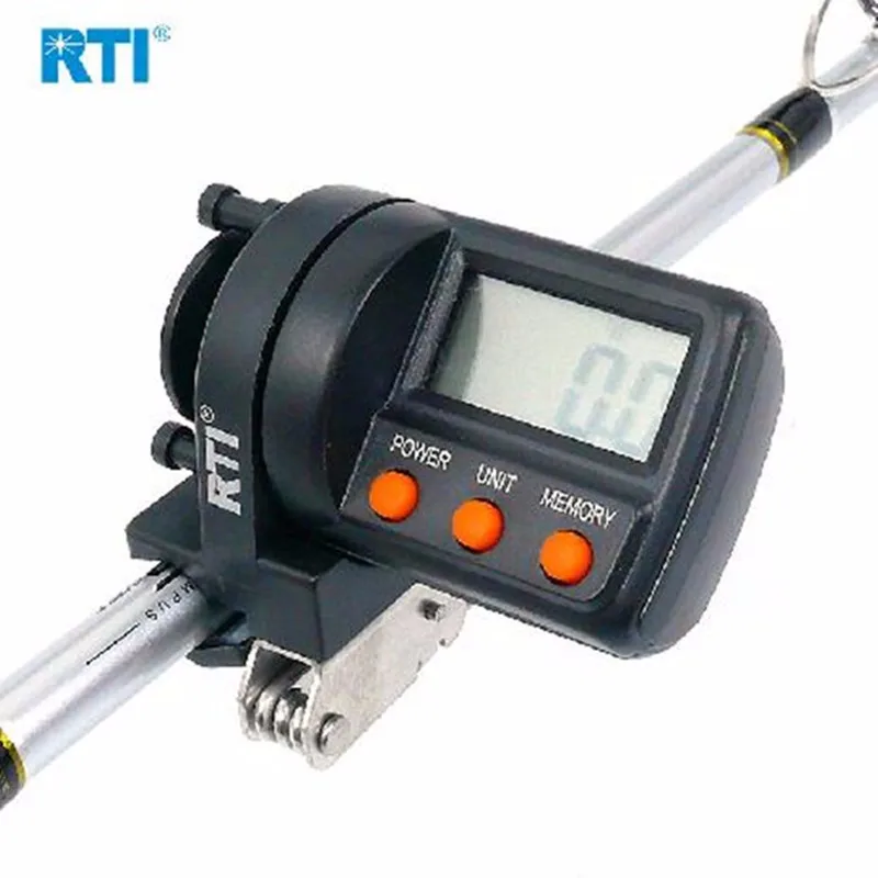 RTI 999 м счетчик рыболовной лески ABS пластик цифровой дисплей глубина искатель катушка метр Датчик рыболовный инструмент Para Pesca Acesorios снасти