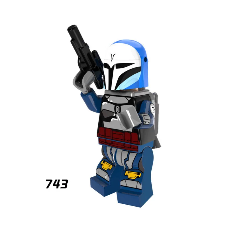 

Single Sale Super Heroes Star Wars Clones 743 Model Mini Building Blocks Figure Bricks Toys kids gifts Compatible Legoed Ninjaed