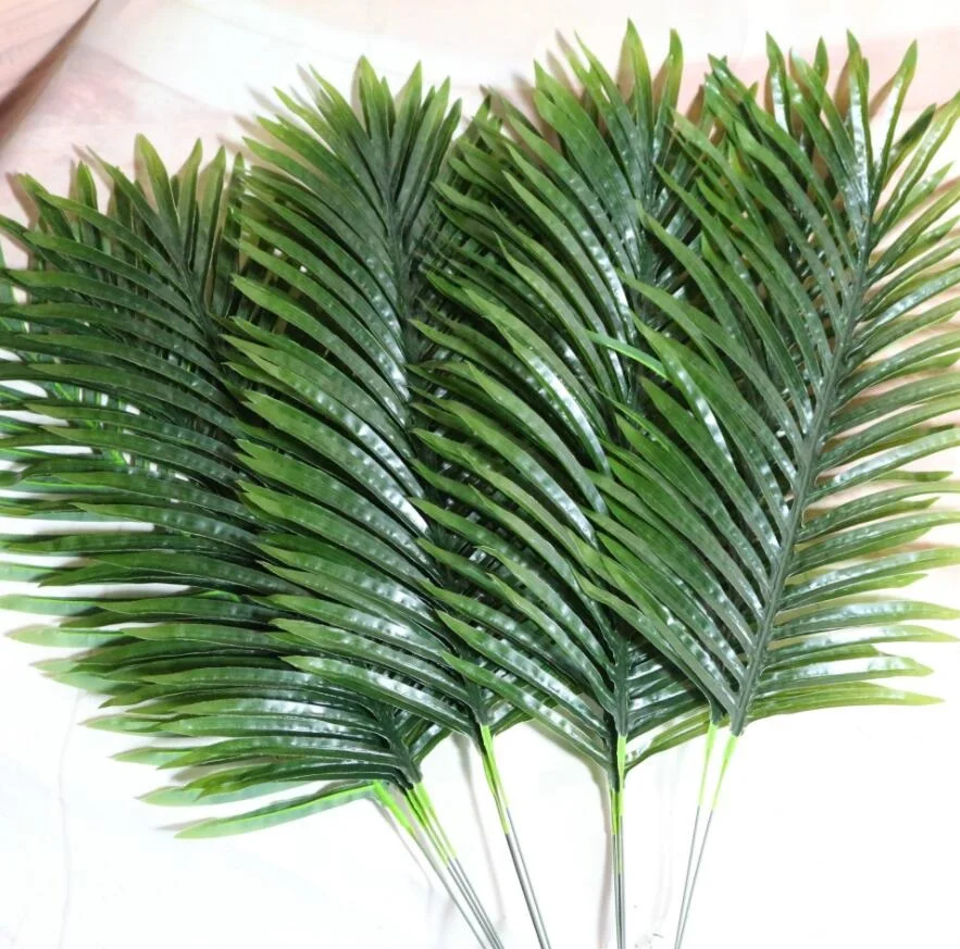 10pcs Artificial Coconut Palm Tree Leaves For Craft Wedding Bridal