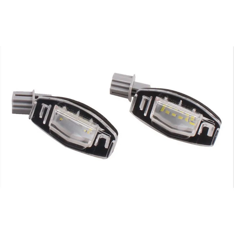 Стайлинга автомобилей 18 светодиодный 3528 светодиодный SMD LED номерные знаки для мотоциклов свет белый 2 Вт 12 в шт. Honda/Civic/город/Легенда/Accord/Acura TL