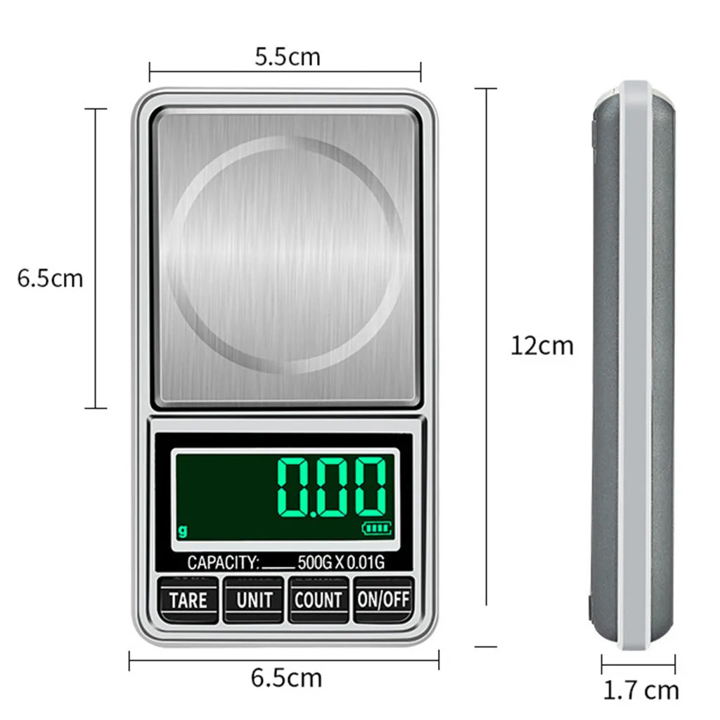 kitchen scale Electronic Digital Scales Pocket Size Jewelry Scale Weigh Scales Nutrition cucina mutfak terazisi waga kuchenna9L3