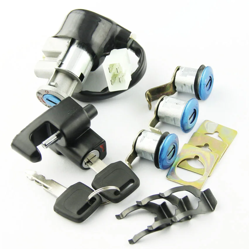 

Fuel Tank Cover Cap Lock With Ignition Switch Lock FOR HONDA CN250 Helix 35010-KS4-711