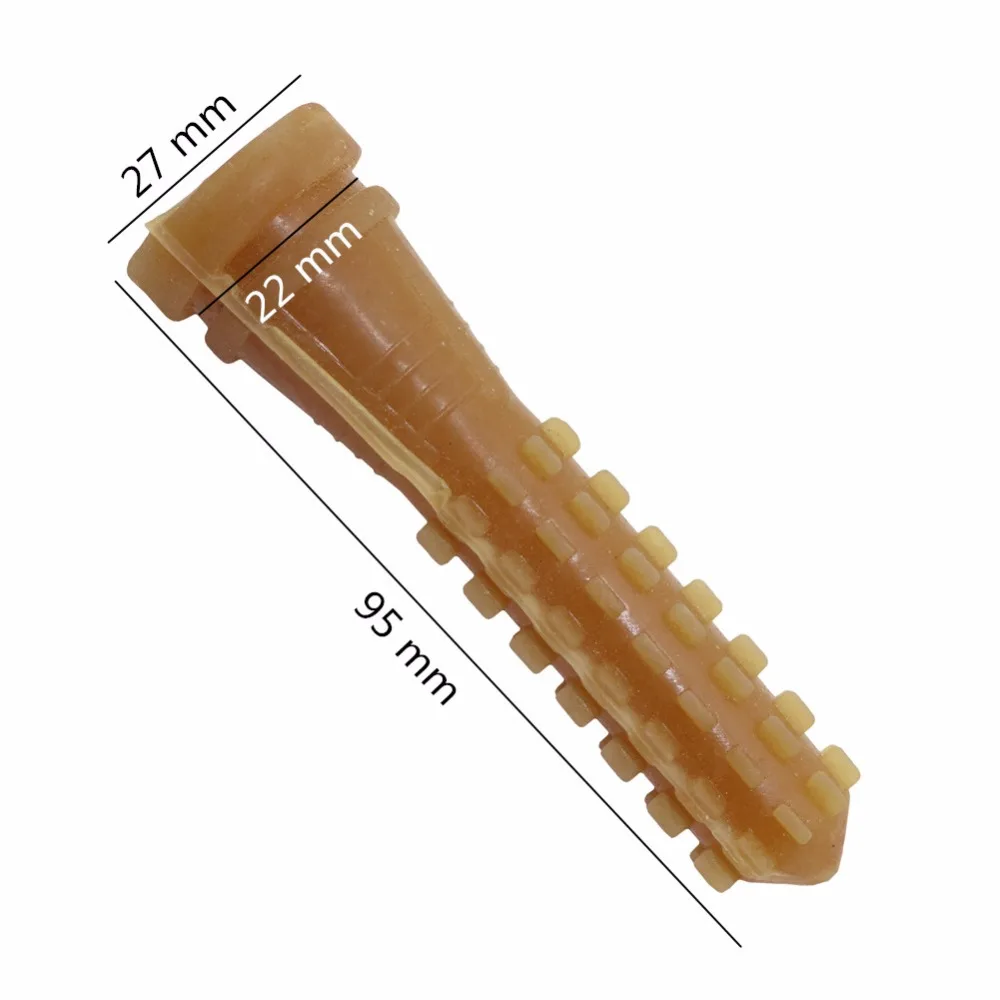 Poultry Plucking Fingers Hair Removal Machine Glue Stick 50 pcs 9.5 cm Chicken Plucker Beef tendon material corn rod