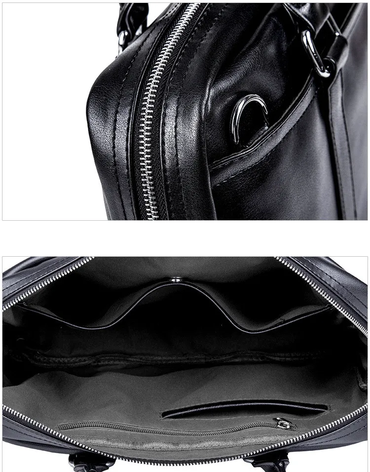 Мужская сумка-портфель, деловая кожаная сумка для 13 дюймов, сумки для ноутбука, мужской портфель для путешествий, сумка-тоут, А4 файлы, мужская сумка на плечо