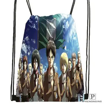 

Custom Eren Jaeger Shingeki No Kyojin Anime Drawstring Backpack Bag Cute Daypack Kids Satchel (Black Back) 31x40cm#2018612-01-30