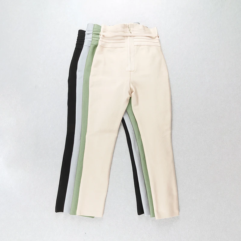 Новое поступление года, женские фабричные оптовые поставки, черные, серые, красные, бежевые, белые, зеленые бандажные штаны