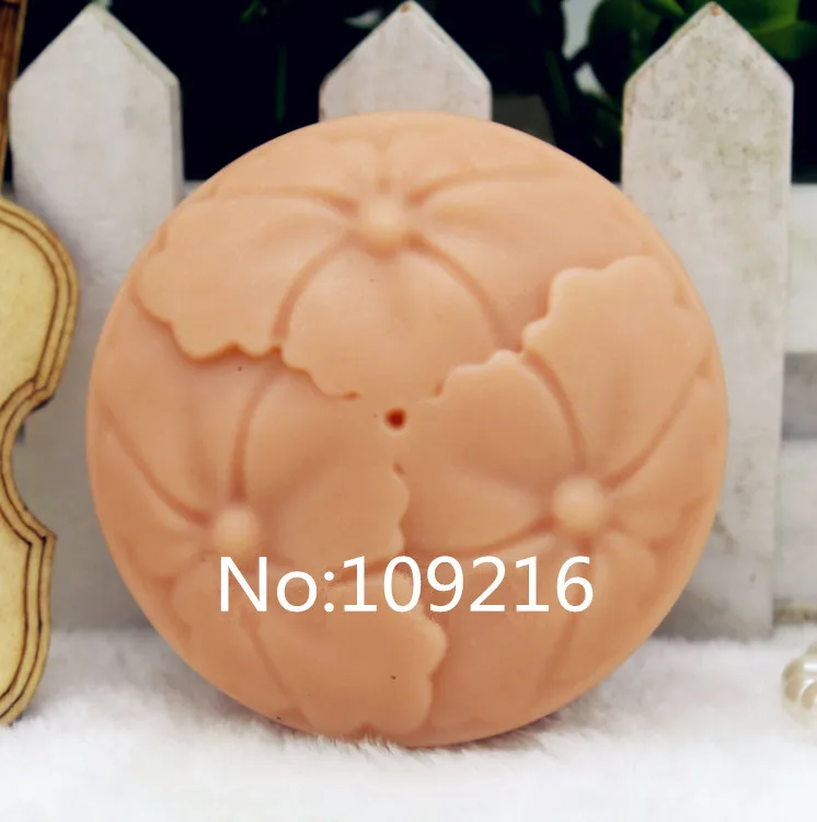 New Product!!1pcs Four Leaves (zx8112) Silicone Handmade Soap Mold Crafts Diy Mould Soap Molds