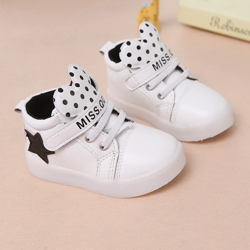 Crianças dos Desenhos Moda Bebê Meninos Meninas Luminosa Sapatos Esportivos Led Lumineus Tênis Animados Não-deslizamento Crianças Casuais Brilhante Estrela 10 led lumineus tênis crianças dos desenhos animados