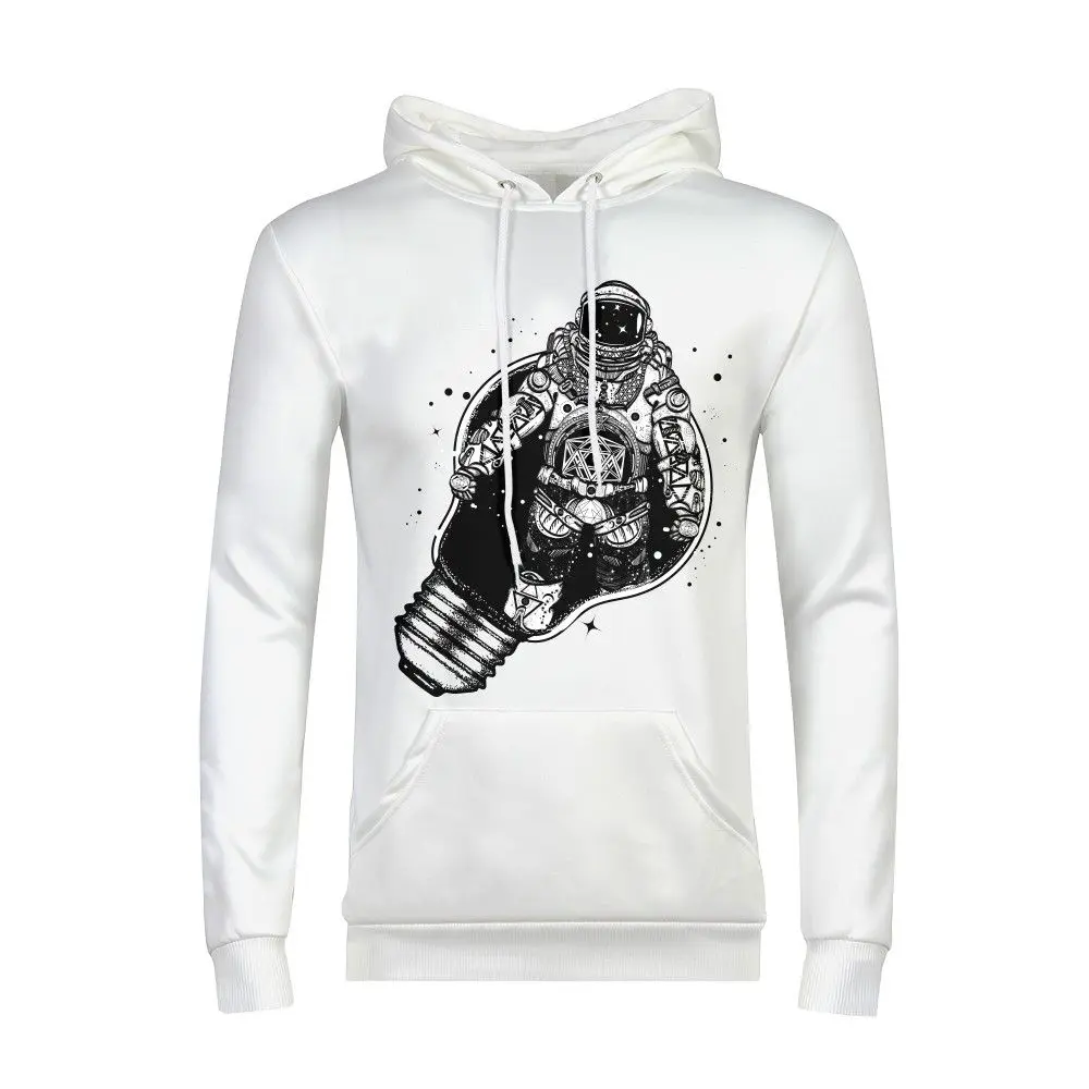 Harajuku Astronauts Play Cell Phone Galaxy Hoody 3d Sweatshirt Men Long Sleeve Clothes 2018 Teens Boys Streetwear Hoodies Male