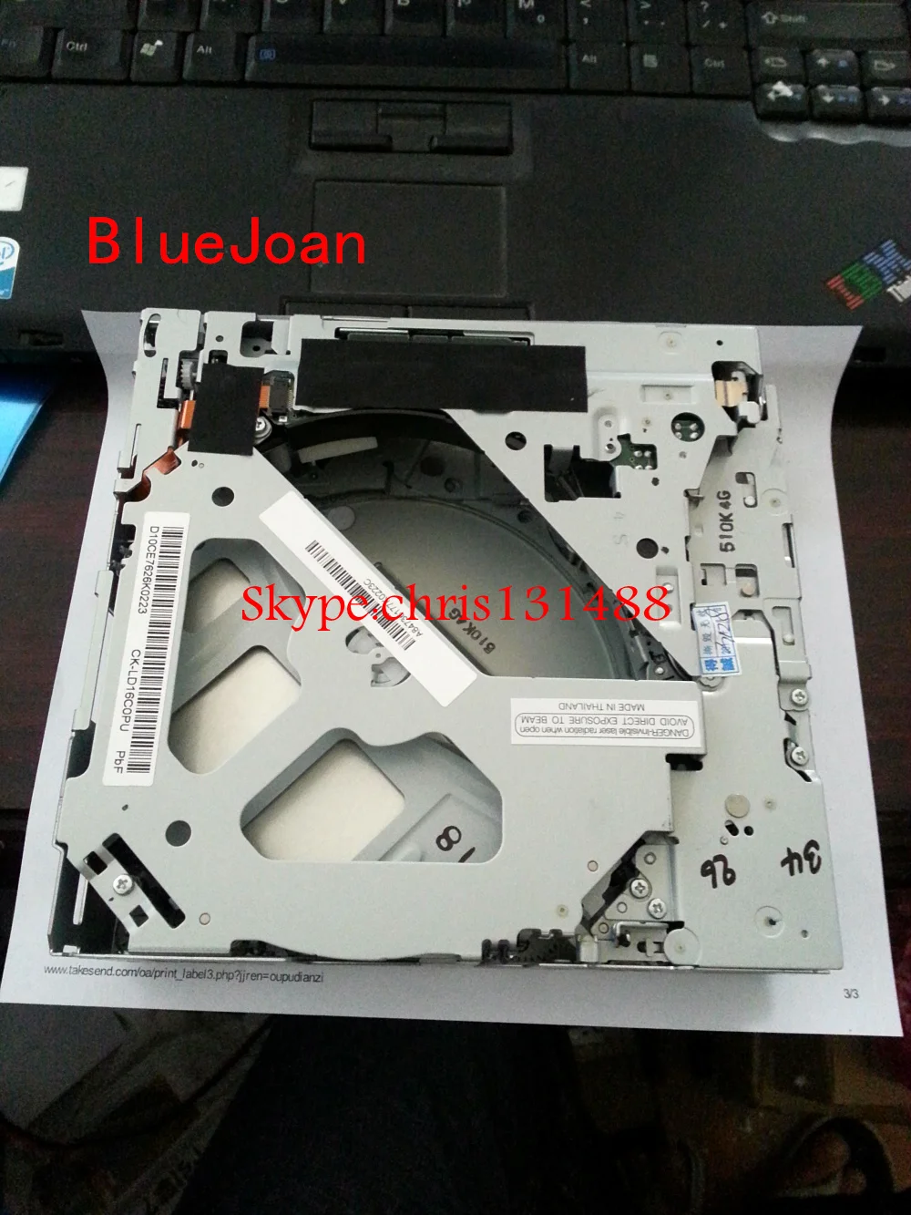 Flash Deal Free DHL/EMSNew Matsushita 6 Disc DVD/CD changer mechanism for ESCALADE navigation systems G&M PN:25798198 Supernav PN: 28095246 1