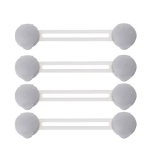 4 шт. 15 см детская безопасность замок форма свиньи Многофункциональный пластиковый шкаф двери Ящики Туалет безопасности замок дропшиппинг JC3231